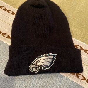 Eagles NFL Black Knit Beanie